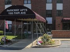 The Parkway Apartments.